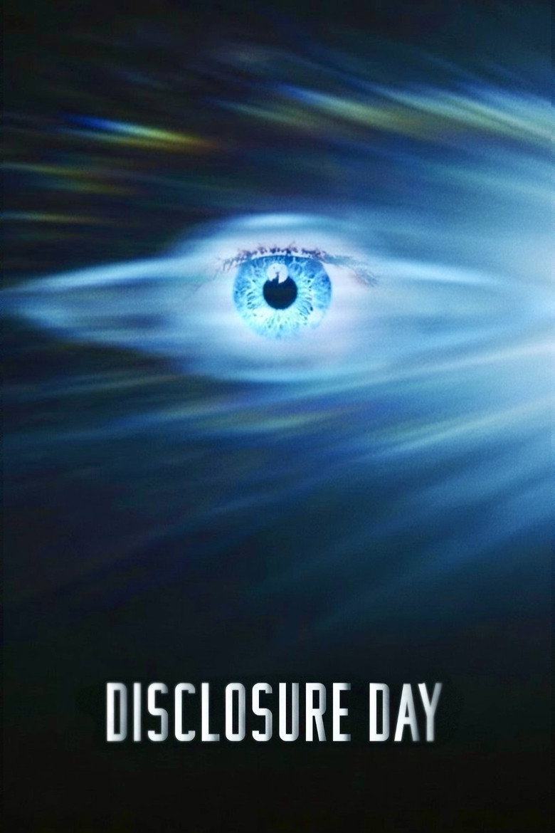Looking through a rippling portal into a scene from Disclosure Day, the world just beneath the surface.